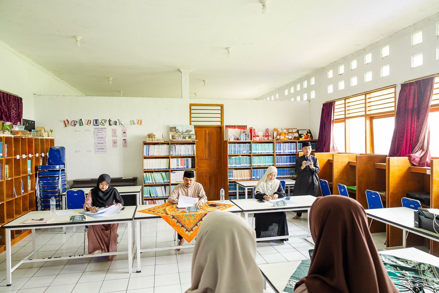 Peserta dan pendamping dalam Gebyar Lomba PHBI.